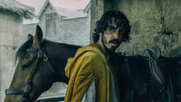Dev Patel in The Green Knight -- Photo by: Eric Zachanowich / A24 Films