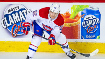 Mar 13, 2021; Calgary, Alberta, CAN; Montreal Canadiens Jonathan Drouin Mandatory Credit: Sergei Belski-USA TODAY Sports