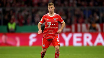 Bayern Munich midfielder Joshua Kimmich identifies key problem. (Photo by Alexander Hassenstein/Getty Images)
