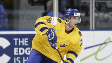VICTORIA , BC - DECEMBER 31: Jacob Olofsson (Photo by Kevin Light/Getty Images)