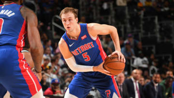 Detroit Pistons Luke Kennard. (Photo by Chris Schwegler/NBAE via Getty Images)