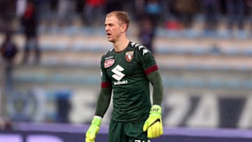 EMPOLI, ITALY - FEBRUARY 05: Joe Hart of FC Torino looks on during the Serie A match between Empoli FC and FC Torino at Stadio Carlo Castellani on February 5, 2017 in Empoli, Italy. (Photo by Gabriele Maltinti/Getty Images)