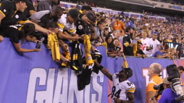Antonio Brown, Pittsburgh Steelers. (Photo by Al Pereira/Getty Images)