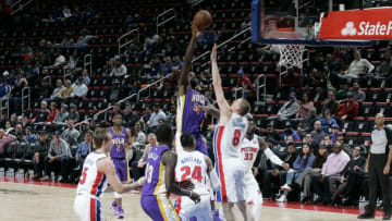 DETROIT, MI - FEBRUARY 12: Emeka Okafor