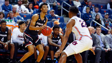 A.J. Lawson #00 of the South Carolina Gamecocks. (Photo by Todd Kirkland/Getty Images)