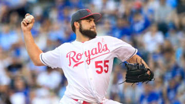 Nate Karns #55 of the Kansas City Royals (Photo by Brian Davidson/Getty Images)