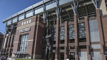 Sep 10, 2016; College Station, TX, USA; General view outside Kyle Field before a game between the Texas A&M Aggies and the Prairie View A&M Panthers. Mandatory Credit: Troy Taormina-USA TODAY Sports