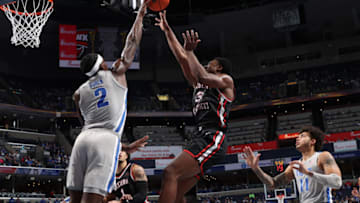 Jalen Duren #2 of the Memphis Tigers (Photo by Joe Murphy/Getty Images)