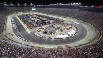 Aug 22, 2015; Bristol, TN, USA; A general view during the NASCAR Irwin Tools Night Race at Bristol Motor Speedway. Mandatory Credit: Randy Sartin-USA TODAY Sports