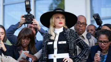Dynasty -- "The Caviar, I Trust, Is Not Burned" -- Image Number: DYN309a_0285b2.jpg -- Pictured: Elaine Hendrix as Alexis -- Photo: Bob Mahoney/The CW -- © 2019 The CW Network, LLC. All Rights Reserved