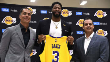 NBA Los Angeles Lakers Anthony Davis (Photo by Kevork Djansezian/Getty Images)