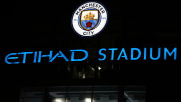 MANCHESTER, ENGLAND - JANUARY 02: A general view outside the ground prior to the Premier League match between Manchester City and Watford at Etihad Stadium on January 2, 2018 in Manchester, England. (Photo by Julian Finney/Getty Images)