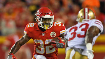 Kansas City Chiefs running back Spencer Ware. (Photo by Peter G. Aiken/Getty Images)