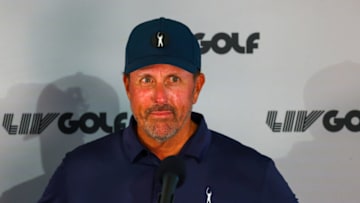 Phil Mickelson, LIV Golf Chicago Invitational,(Photo by Chris Trotman/LIV Golf via Getty Images)