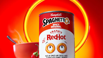 SpaghettiOs and Frank's RedHot collaborate on SpaghettiOs Spicy Original, photo provided by Spaghetti Os