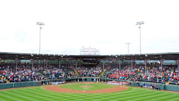 Aug 27, 2015; Williamsport, PA, USA; A general view of the field prior to the game between the Mexico Region and Latin America Region at Howard J. Lamade Stadium. Mandatory Credit: Evan Habeeb-USA TODAY Sports
