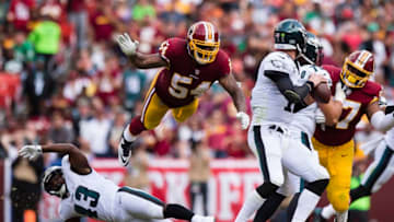 LANDOVER, MD - SEPTEMBER 10: Mason Foster