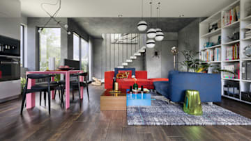 Human Vision vs Dogs. Image courtesy of HomeAdvisor