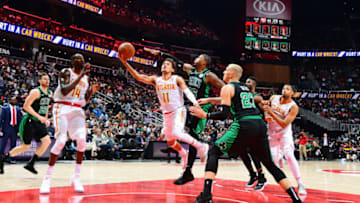 Trae Young #11 of the Atlanta Hawks (Photo by Scott Cunningham/NBAE via Getty Images)