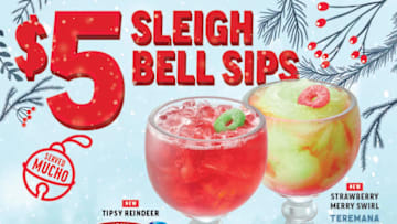 Applebee's holiday cocktails, photo provided by Applebee's