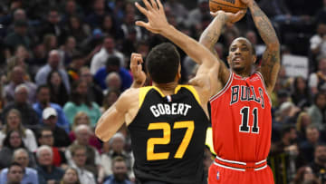 DeMar DeRozan, Rudy Gobert, Chicago Bulls (Photo by Alex Goodlett/Getty Images)