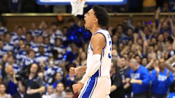 Duke basketball guard Tre Jones (Photo by Streeter Lecka/Getty Images)