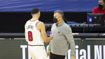 Zach LaVine, Billy Donovan, Chicago Bulls (Photo by Mitchell Leff/Getty Images)