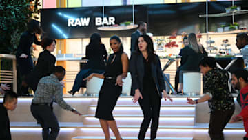 Renee Elise Goldsberry and Lauren Graham in Zoey's Extraordinary Playlist (Photo by: Sergei Bachlakov/NBC)