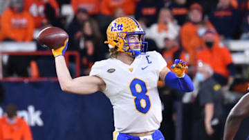 Kenny Pickett, Pittsburgh Panthers. (Mandatory Credit: Mark Konezny-USA TODAY Sports)