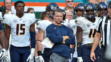 Sep 23, 2017; Miami Gardens, FL, USA; Toledo Rockets head coach Jason Candle looks on from the sideline in the game against the Miami Hurricanes during the second half at Hard Rock Stadium. Mandatory Credit: Jasen Vinlove-USA TODAY Sports