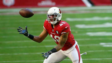 Arizona Cardinals' Isaiah Simmons (48) has a ball fall to him but can't make the interception against the Eagles during the first half at State Farm Stadium in Glendale, Ariz. on Dec. 20, 2020.Cardinals Vs Eagles