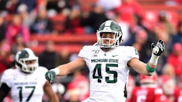 Noah Harvey, Michigan State football (Photo by Emilee Chinn/Getty Images)