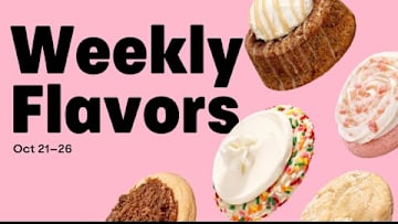 Banana Upside Down Cake, Pink Velvet Cake Cookie, & More! | Crumbl