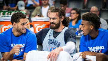 Steven Adams, OKC Thunder (Photo by Zach Beeker/NBAE via Getty Images)