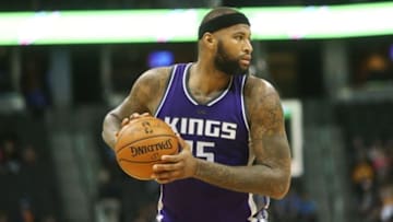 Sacramento Kings forward DeMarcus Cousins (15) is in today's FanDuel daily picks. Mandatory Credit: Chris Humphreys-USA TODAY Sports