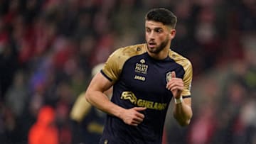 LIEGE, BELGIUM - FEBRUARY 22: Wesley Hoedt of Royal Antwerp during the Belgium Pro League match between Standard Luik v Royal Antwerp at the Stade de Sclessin on February 22, 2020 in Liege Belgium (Photo by Jeroen Meuwsen/Soccrates/Getty Images)
