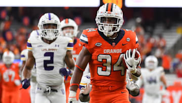 Syracuse football, Sean Tucker (Mandatory Credit: Rich Barnes-USA TODAY Sports)