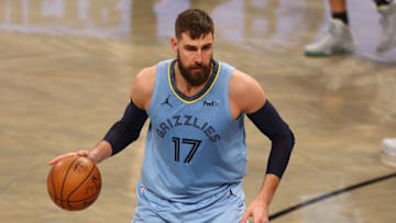 Jonas Valanciunas, Memphis Grizzlies (Photo by Mike Stobe/Getty Images)