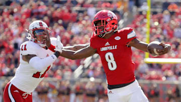 LOUISVILLE, KY - OCTOBER 22: Lamar Jackson