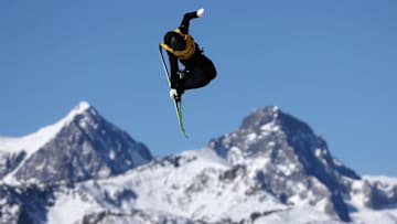 MAMMOTH, CA - JANUARY 21: Jennie-Lee Burmansson of Sweden competes in the final round of the Ladies' Slopestyle during the Toyota U.S. Grand Prix on on January 21, 2018 in Mammoth, California. (Photo by Sean M. Haffey/Getty Images)