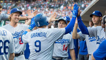 DETROIT, MI - AUGUST 19: Yasmani Grandal