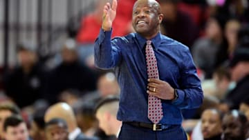 NEW YORK, NEW YORK - DECEMBER 31: Head coach Mike Anderson of the St. John's basketball team reacts against the Butler Bulldogs at Carnesecca Arena on December 31, 2019 in New York City. (Photo by Steven Ryan/Getty Images)