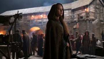 CURSED (L TO R) KATHERINE LANGFORD as NIMUE in episode 102 of CURSED Cr. LUDOVIC ROBERT/Netflix © 2020