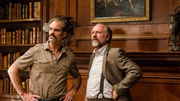 Simon (Steven Ogg) and Gregory (Xander Berkeley) in Episode 5Photo by Gene Page/AMC
