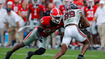 South Carolina football wide receiver O'Mega Blake has been a solid contributor this season. (Photo by Todd Kirkland/Getty Images)