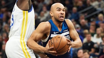MINNEAPOLIS, MN - MARCH 29: Jerryd Bayless #8 of the Minnesota Timberwolves. (Photo by Hannah Foslien/Getty Images)