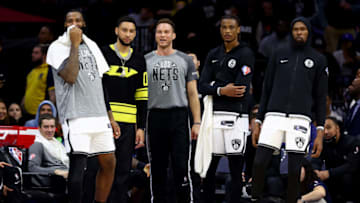 Brooklyn Nets, Ben Simmons, Nic Claxton (Photo by Elsa/Getty Images)