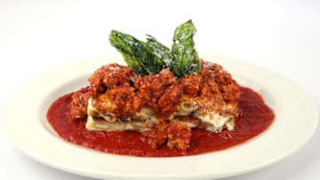 Cheesecake Factory Baked Rigatoni recipe, photo provided by Cheesecake Factory