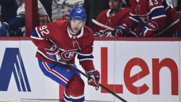 Jonathan Drouin #92 of the Montreal Canadiens (Photo by Minas Panagiotakis/Getty Images)