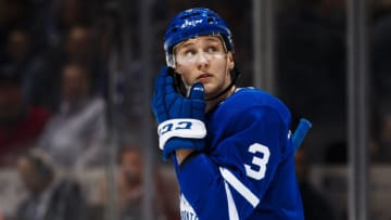 TORONTO, ON - JANUARY 8: Travis Dermott
